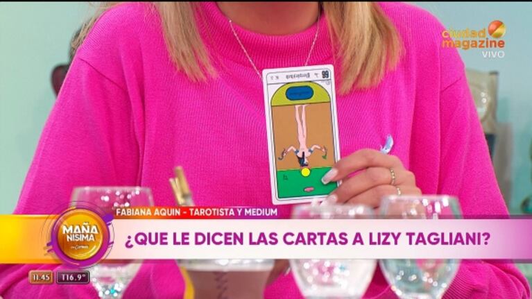 Qué dice el tarot sobre Lizy Tagliani y su vida romántica: su presente con Sebastián Nebot y el pasado con Leo Alturria