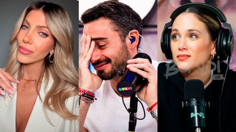 Qué dijo Barbie Vélez sobre el escándalo entre Cande Ruggeri, Flor Vigna y Nico Occhiato (Captura de Bondi Live e Instagram)