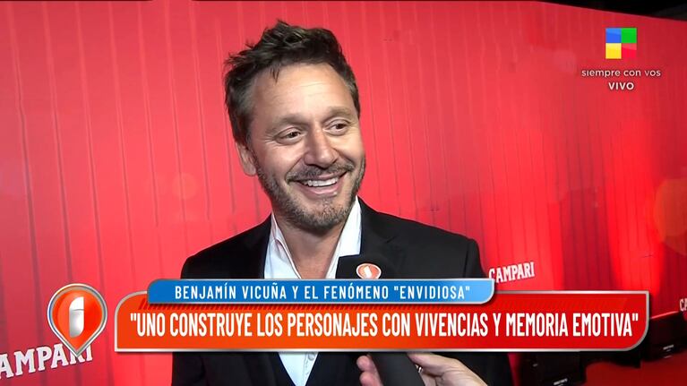 Qué dijo Benjamín Vicuña cuando le preguntaron por su fama de picaflor e infiel