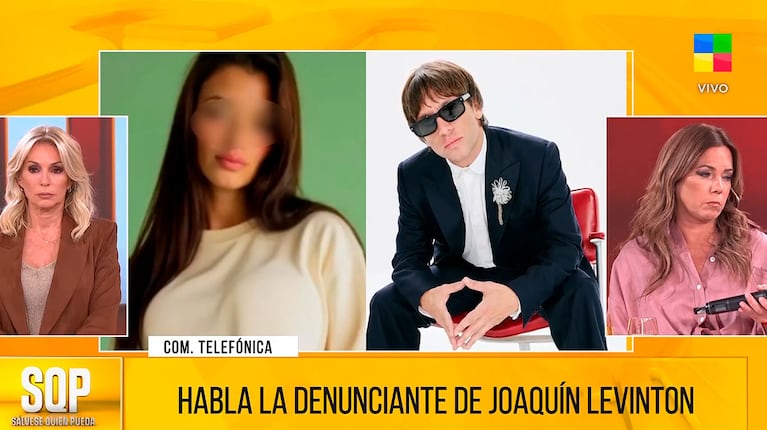 Qué dijo la denunciante de Joaquín Levinton sobre los audios en los que lo amenaza de muerte (América TV)