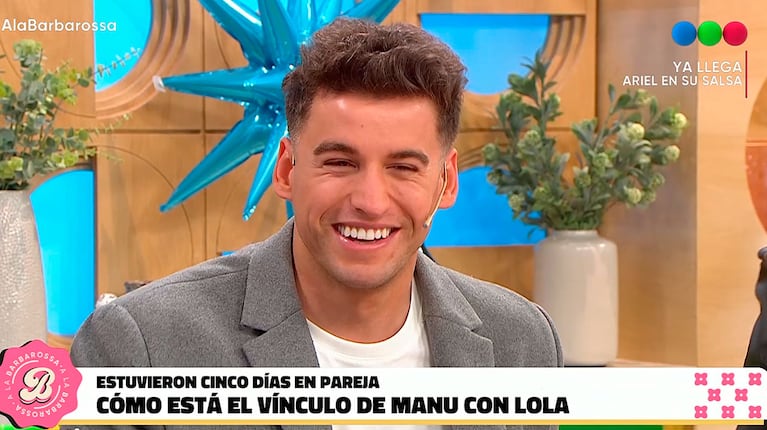 Qué dijo Manuel Ibero sobre el rumor de romance con Luana Fernández antes de entrar a Gran Hermano