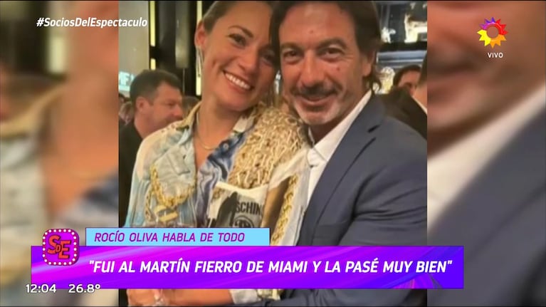 Qué dijo Rocío Oliva sobre el rumor de romance con un productor: “Hay buenísima onda”
