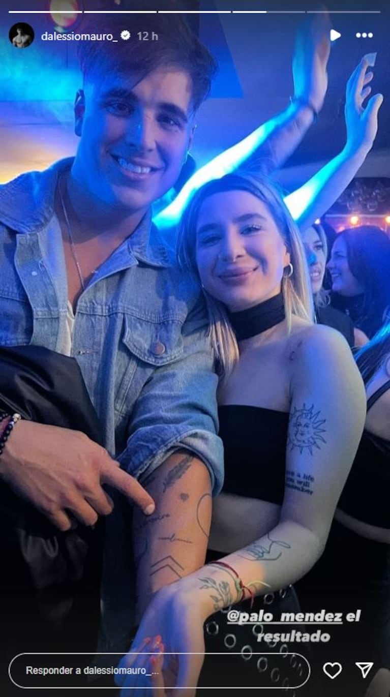 ¿Qué dirá Furia? Mauro Dalessio se tatuó con una ex Gran Hermano 2023: las fotos