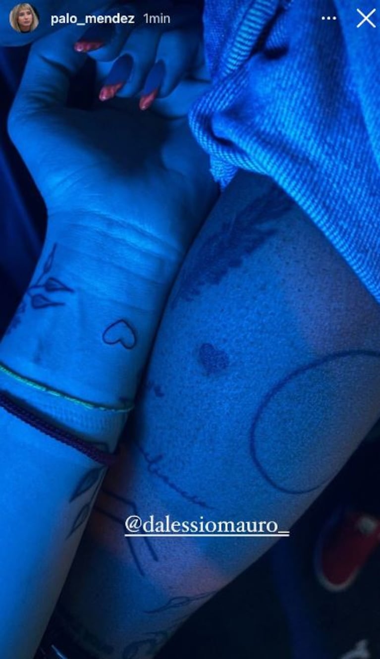 ¿Qué dirá Furia? Mauro Dalessio se tatuó con una ex Gran Hermano 2023: las fotos