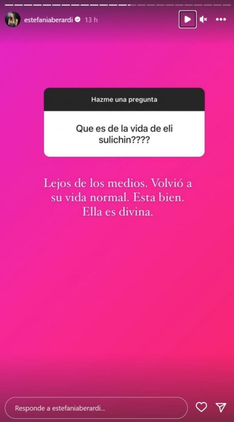 Qué es de la vida de Eli Sulichin tras su sorpresiva separación de Benjamín Vicuña