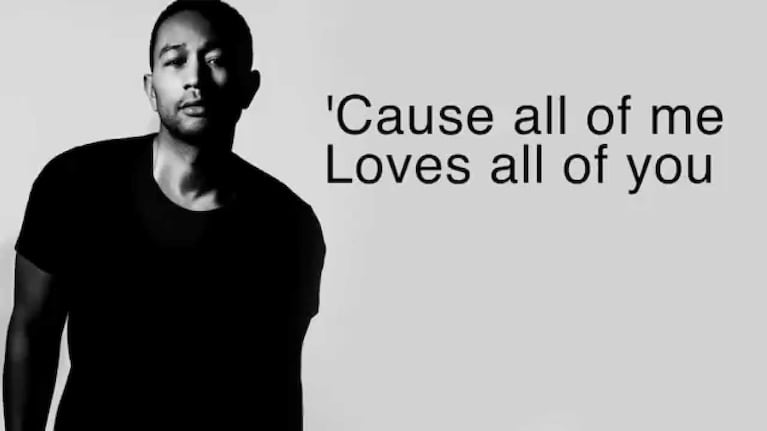 ¿Qué hay detrás de la canción All Of Me de John Legend? 