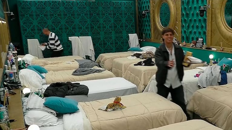 Qué hicieron Emanuel Di Gioia y Franco Zunino tras la salida de Santiago del Moro (captura de Telefe)