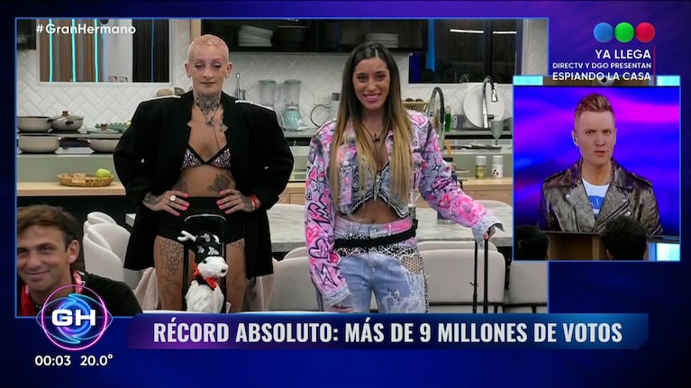 Qué le dijo Furia a Catalina Gorostidi al oído cuando la despidió en Gran Hermano 2023 y su conmovedor gesto