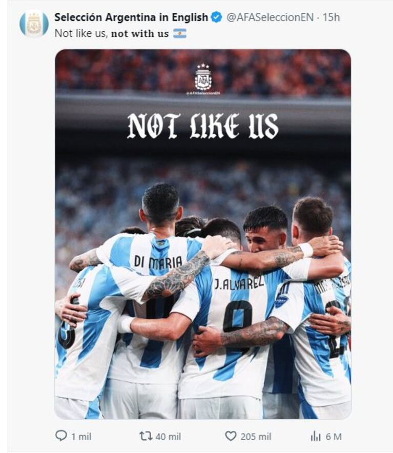 Qué le dijo la Selección Argentina a Drake, el rapero que apostó 300 mil dólares contra nuestro país 