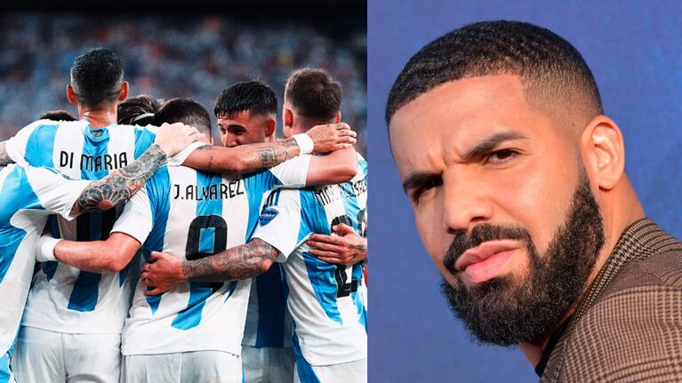 Qué le dijo la Selección Argentina a Drake, el rapero que apostó 300 mil dólares contra nuestro país