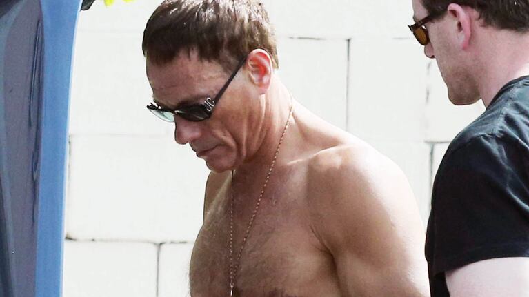 ¡Qué lomazo! Mirá cómo está Jean-Claude Van Damme a los 54 años: la foto en cuero