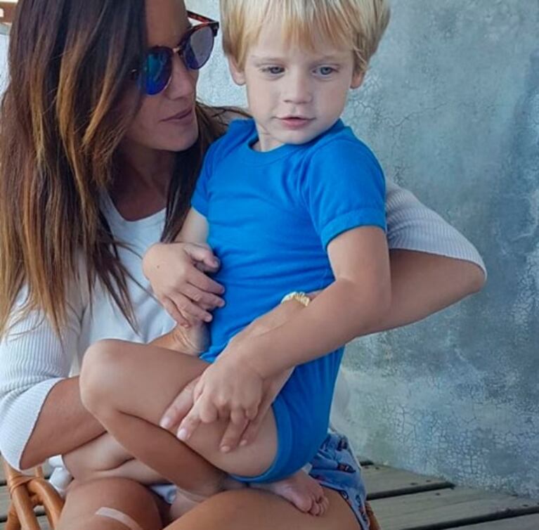 ¡Qué lomazos! Las vacaciones familiares de Guillermo Andino en Uruguay: "Un hermoso combo de amor" 