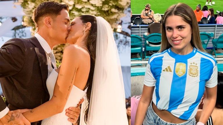 Qué mensajes recibió Antonella Cavalieri, la ex de Paulo Dybala, mientras él se casaba con Oriana Sabatini.