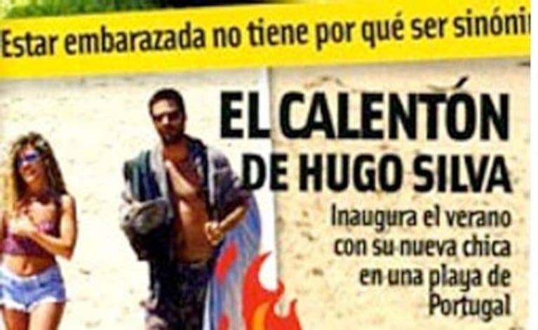 ¡Qué papelón! El galán español descubierto "in fraganti" en una playa. (Foto: Web)
