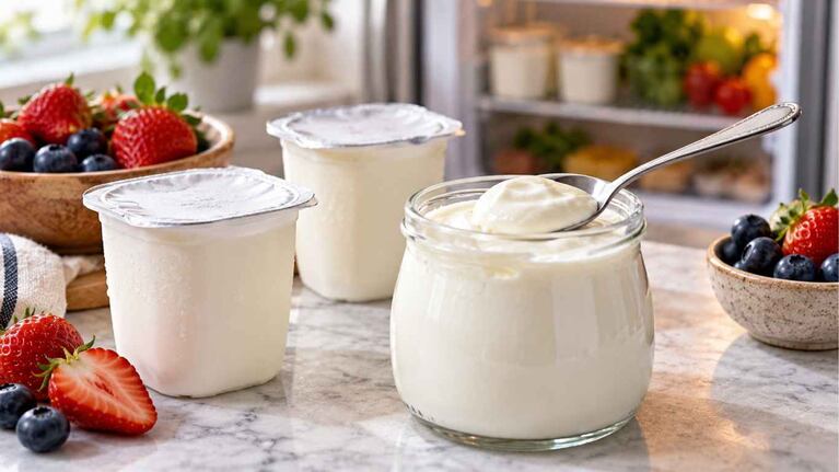Qué pasa si se come un yogur vencido y cuánto tiempo puede durar. Foto: IA