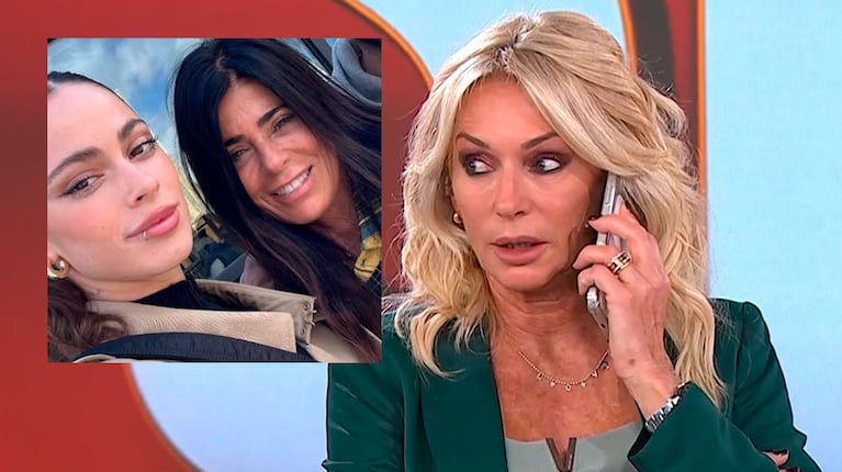 Qué se escuchó del sorpresivo llamado de la mamá de Tini Stoessel a Yanina Latorre (captura de SQP e Instagram)