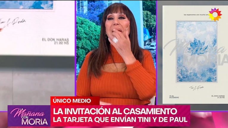 Qué significa la peonía azul, la flor de la tarjeta de boda de Tini Stoessel y Rodrigo de Paul
