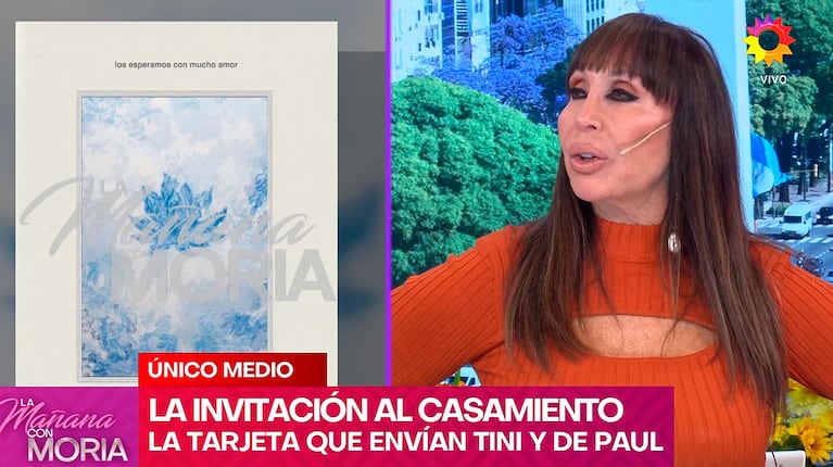 Qué significa la peonía azul, la flor de la tarjeta de boda de Tini Stoessel y Rodrigo de Paul