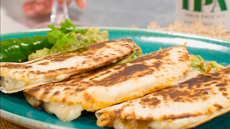 Quesadillas, un plato típico de la cocina mexicana. Foto: Cucinare TV