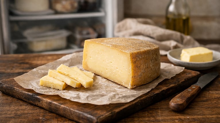 Queso, manteca, heladera