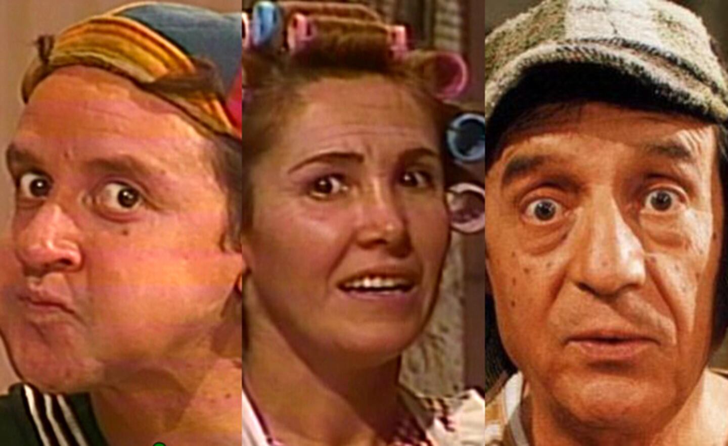 Quico, Doña Florinda y El Chavo. (Foto: Web)