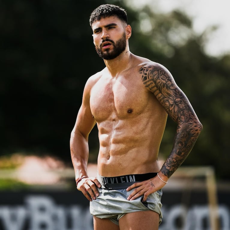 Quién es el futbolista que no para de likear a Evangelina Anderson | Créditos: Instagram @juanjopurata