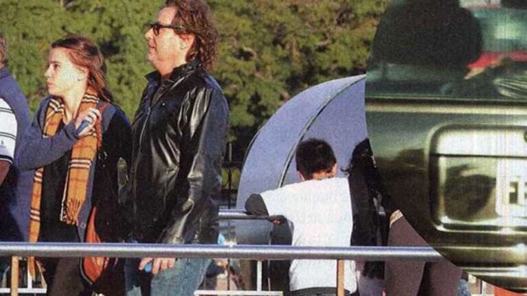 ¿Quién es el hombre que acompaña a Celeste Cid? (Foto: Revista Paparazzi)