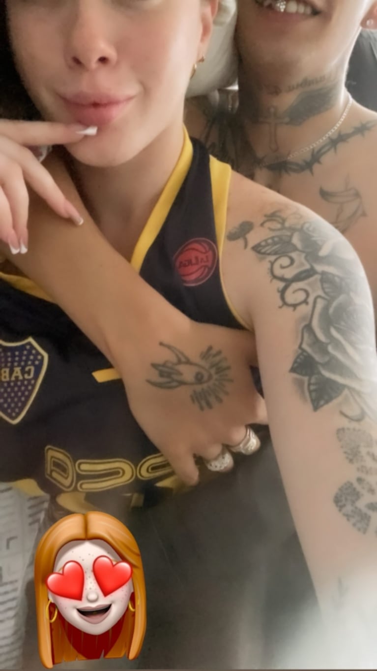Quién es Micaela Pride, la mujer con la que L-Gante desayunó tostados en la cama