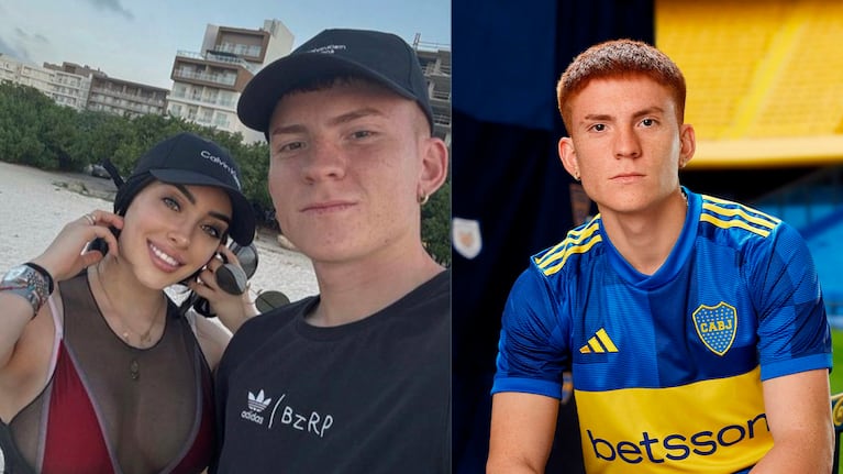 Quién es Yaz Jaureguy, la nueva novia del Colo Barco de Boca