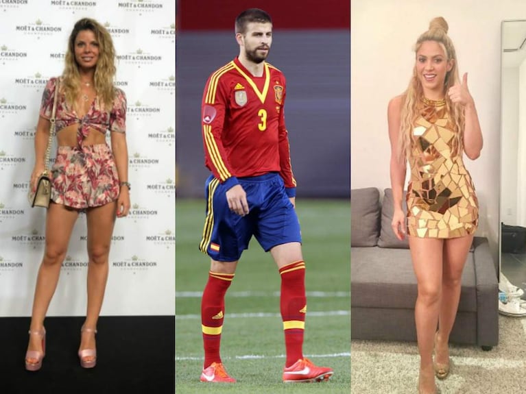 ¿Quién fue la novia de Piqué antes de Shakira?