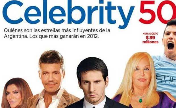 ¿Quiénes son las celebrities más influyentes de la Argentina? (Foto: Revista Forbes)