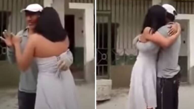 Quinceañera deja su fiesta para ir a ver al trabajo a su padre, que no pudo ir al festejo