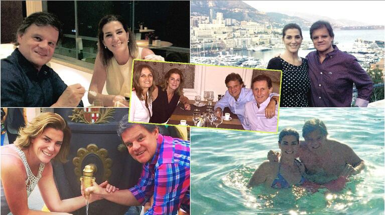 Quique Sacco contó en primera persona cómo se fue su historia de amor con Débora Pérez Volpin (Fotos: Instagram)