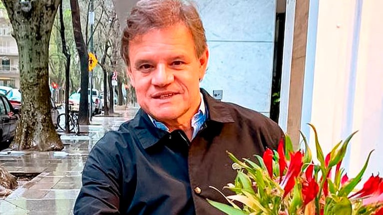 Quique Sacco fue a cenar con los hijos de Débora Pérez Volpin y María Eugenia Vidal