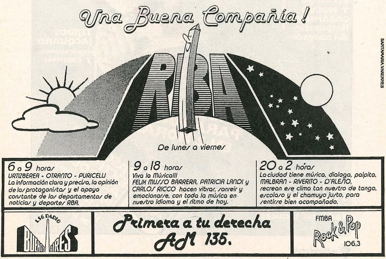 Radio Buenos Aires, AM 1350.
