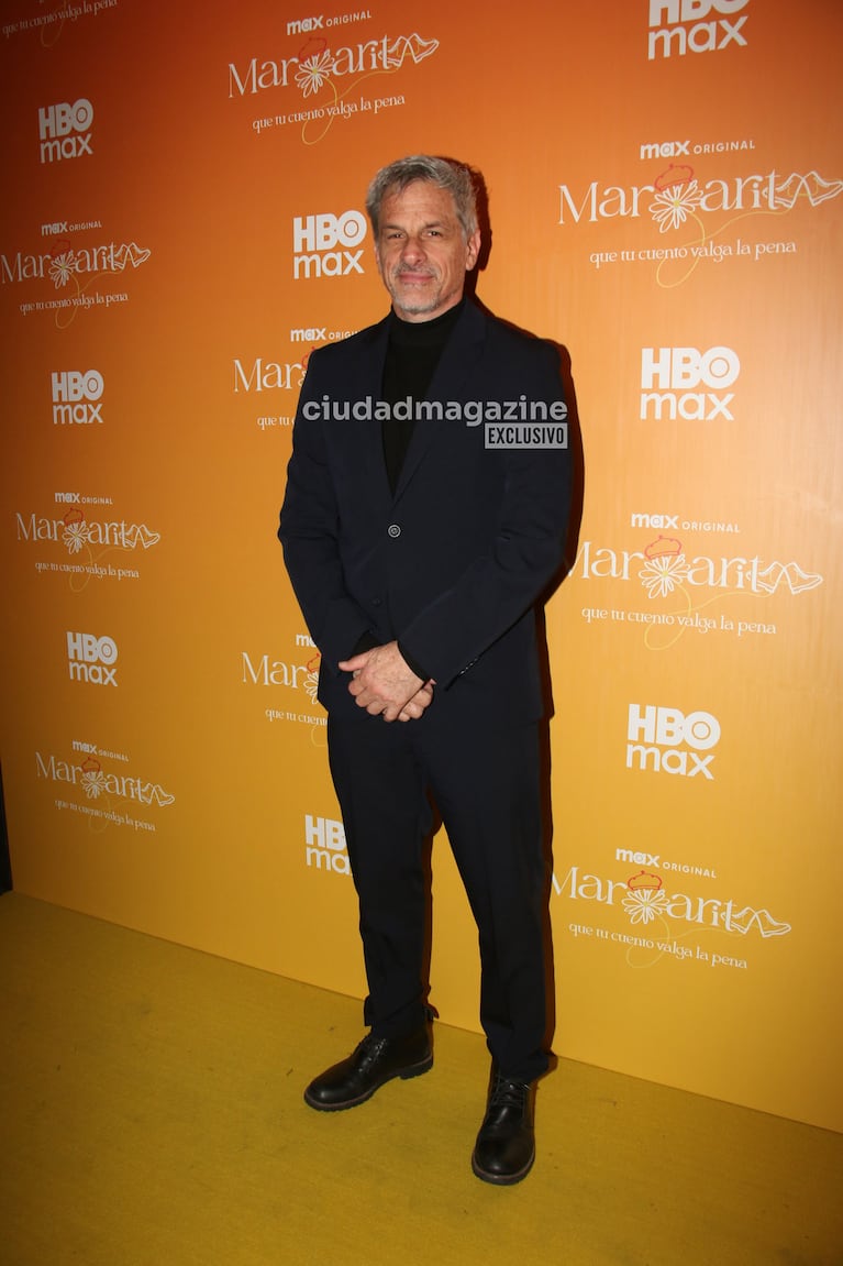 Rafael Ferro en el estreno de Margarita (Foto: Movilpress).
