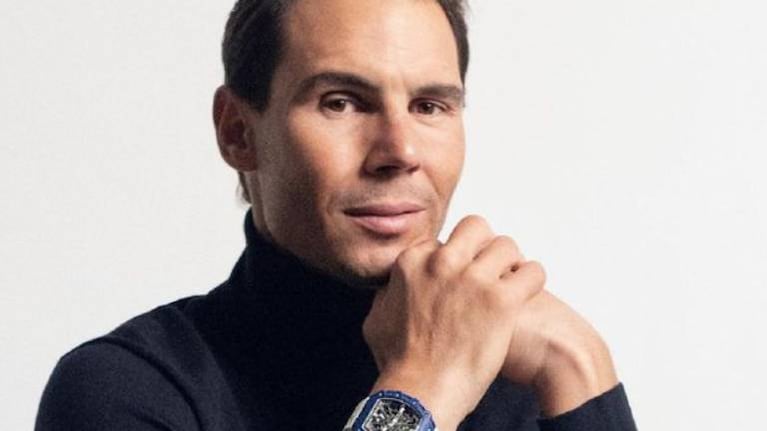 Rafael Nadal estrenó en Australia su nuevo reloj de 187 mil euros