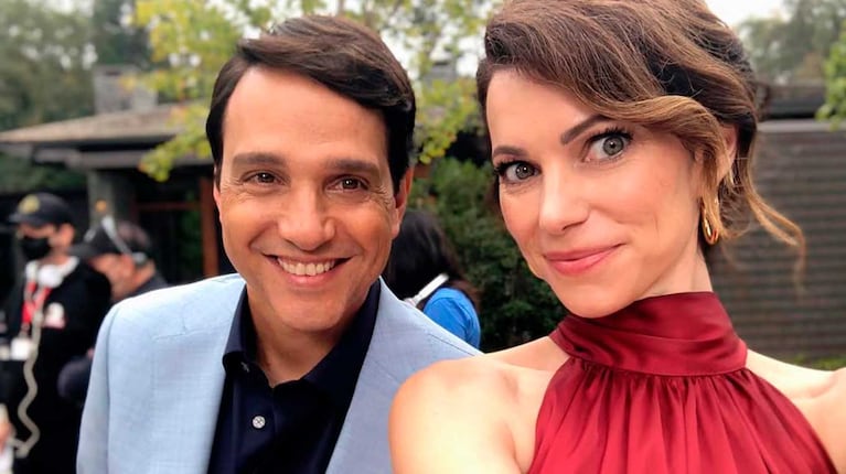 Ralph Macchio y Courtney Henggeler (Foto: Instagram @courtneyhenggeler)