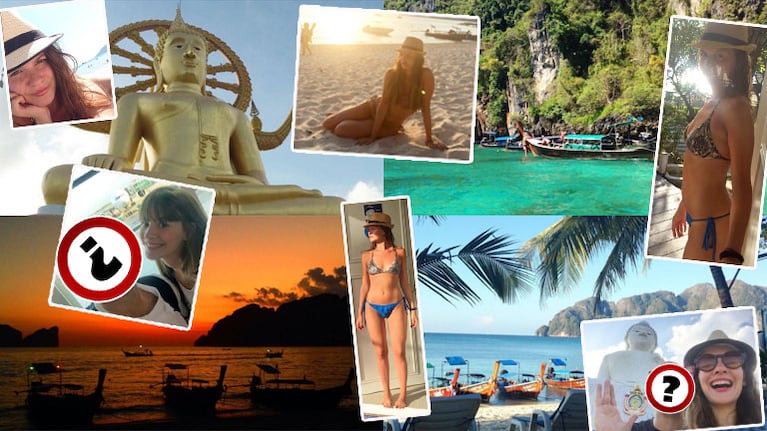 Rama Pantorotto y sus paradisíacas vacaciones en Tailandia junto a su sensual novia, 20 años más joven