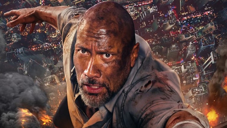 Rascacielos: Rescate en las alturas, Dwayne Johnson, Netflix