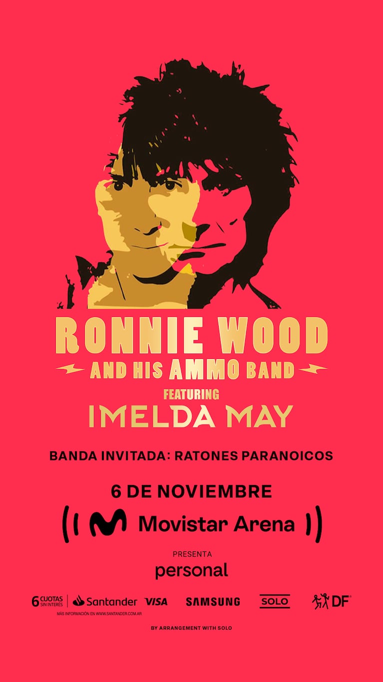 Ratones Paranoicos será el opening local de Ronnie Wood en el Movistar Arena: últimas entradas disponibles