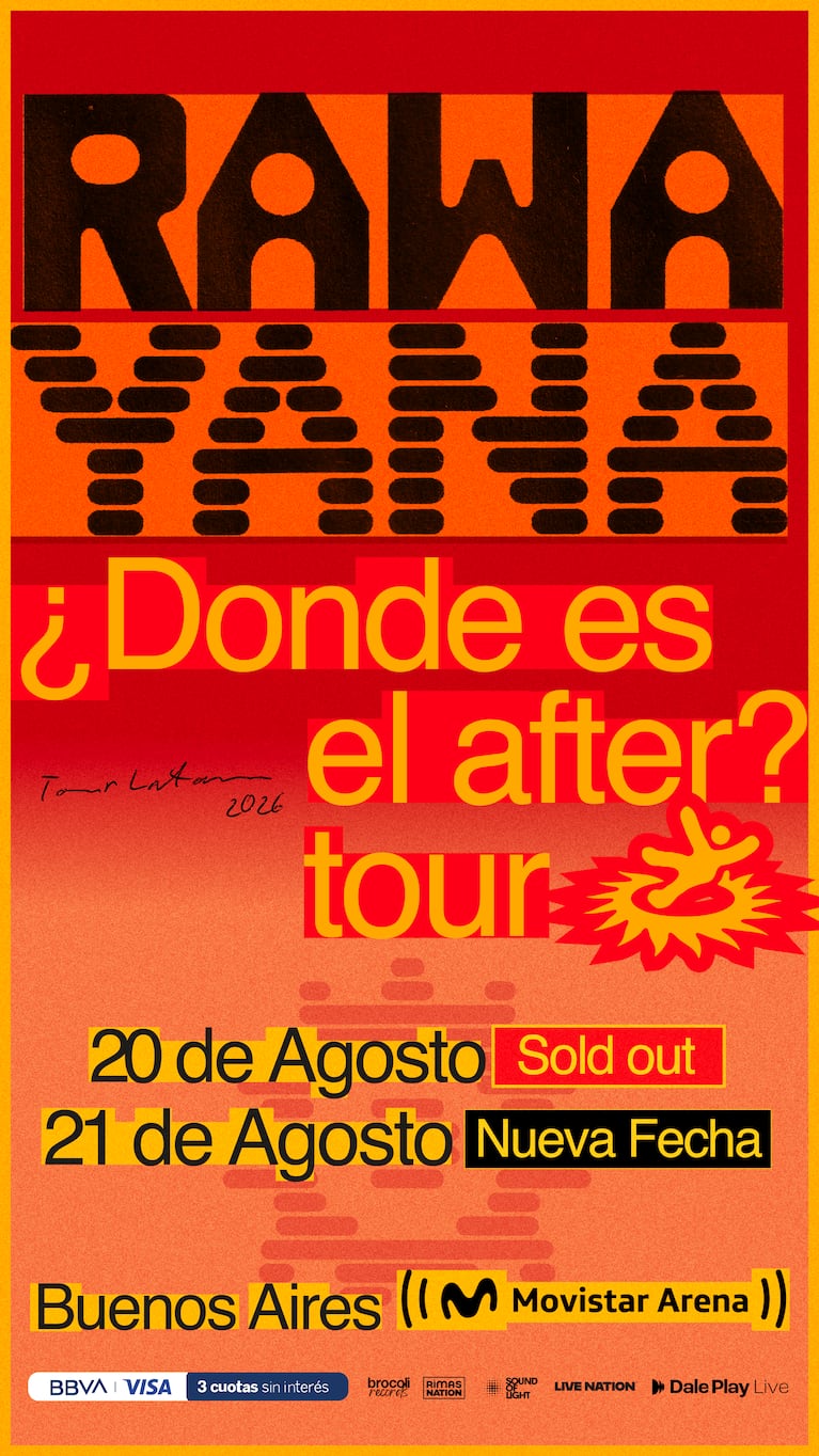 Rawayana, la banda venezolana ganadora del GRAMMY® y del Latin GRAMMY®, confirmó su regreso a la Argentina