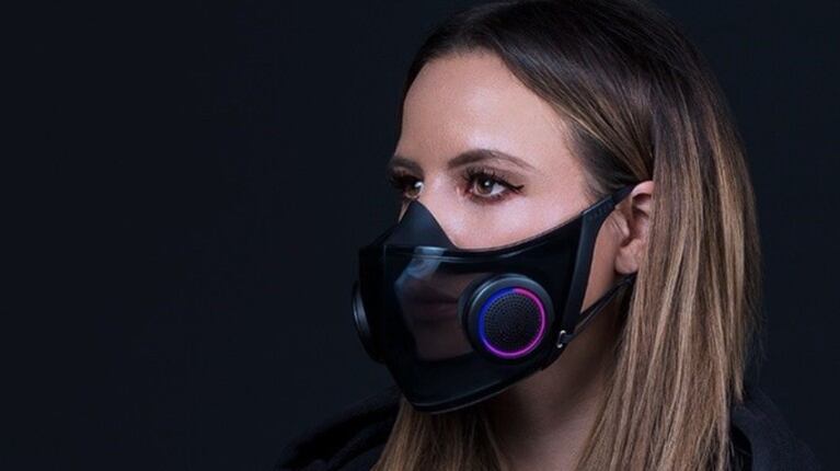 Razer confirma que lanzará su mascarilla inteligente con luz personalizable. Foto: DPA.