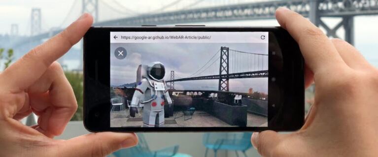 Realidad Aumentada está próxima a Google Chrome