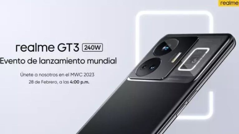 Realme lanzará el modelo GT3