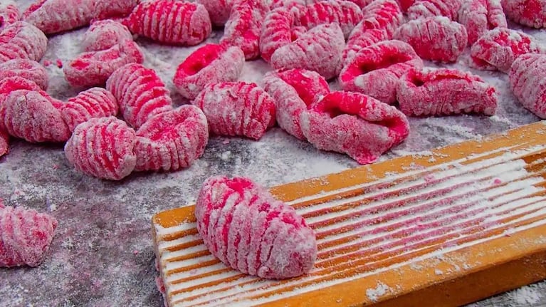 Receta de ñoquis de remolacha: sumale color y sabor en cada bocado a esta pasta irresistible
