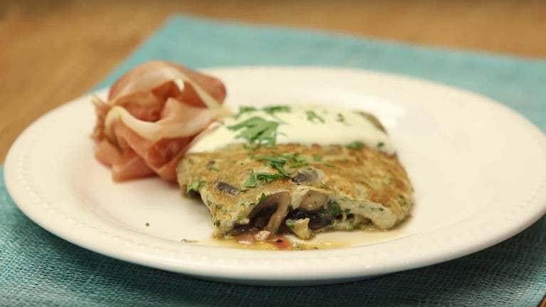 Receta de omelette de hongos a la provenzal: el secreto de este paso a paso