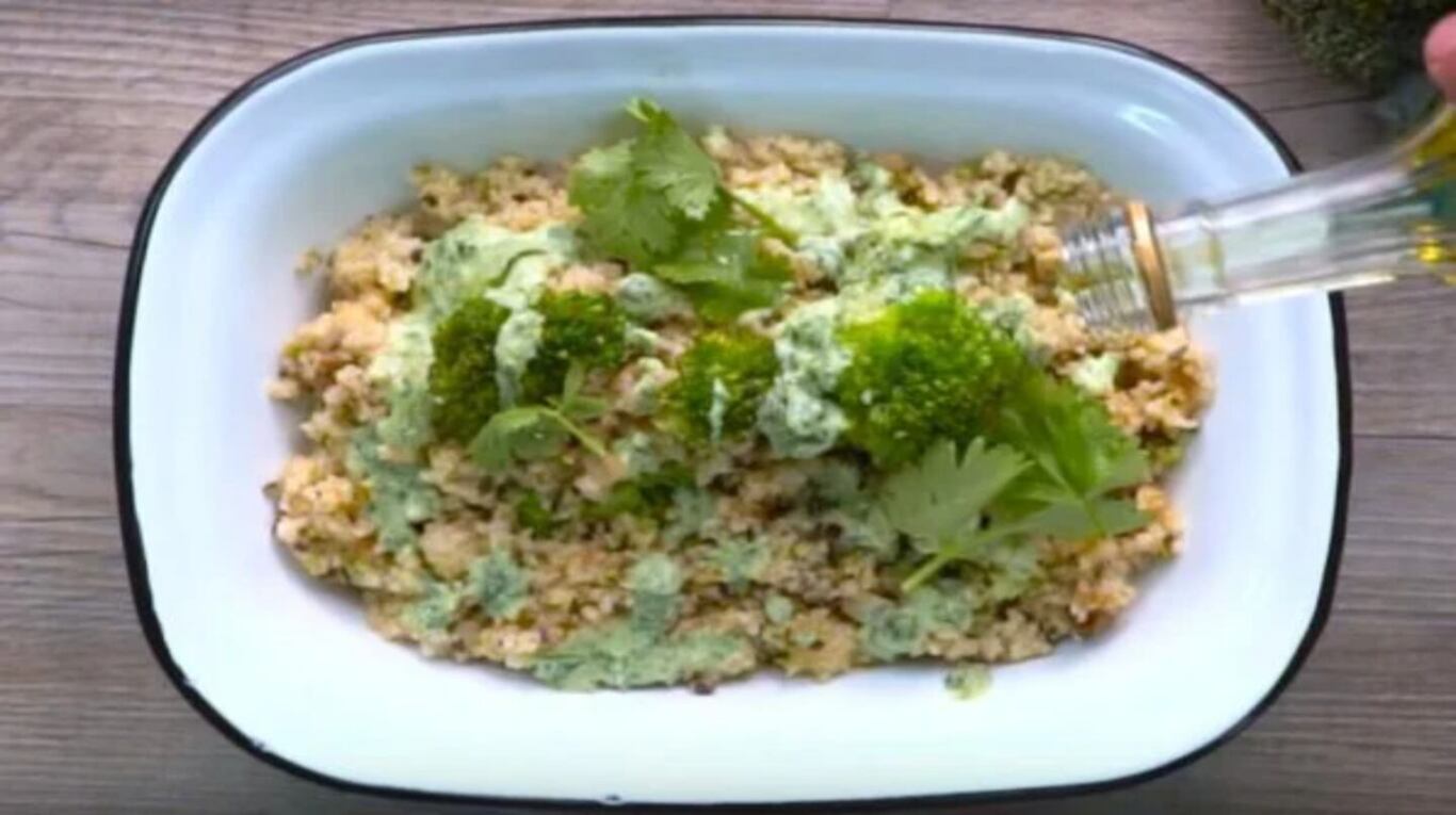 Receta fácil: filet de abadejo, cous cous picante y puré de calabaza 