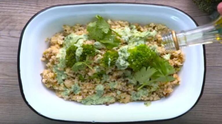 Receta fácil: filet de abadejo, cous cous picante y puré de calabaza 