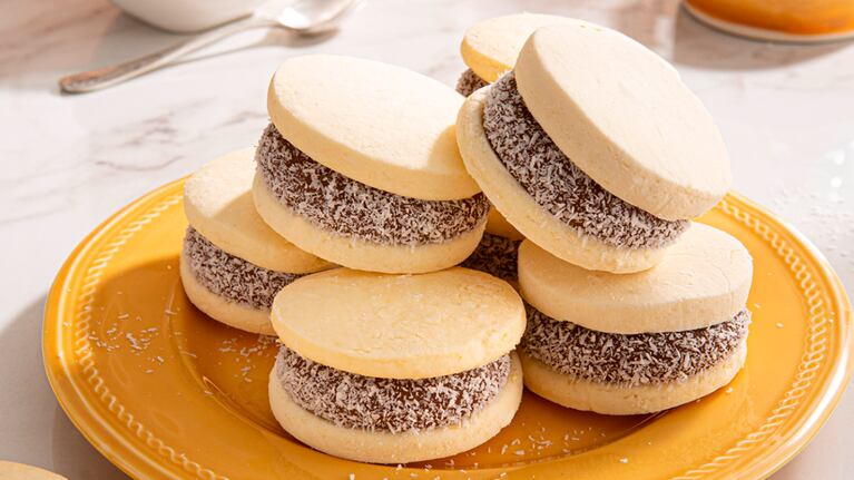 Receta fácil y rápida para unos alfajores de maicena